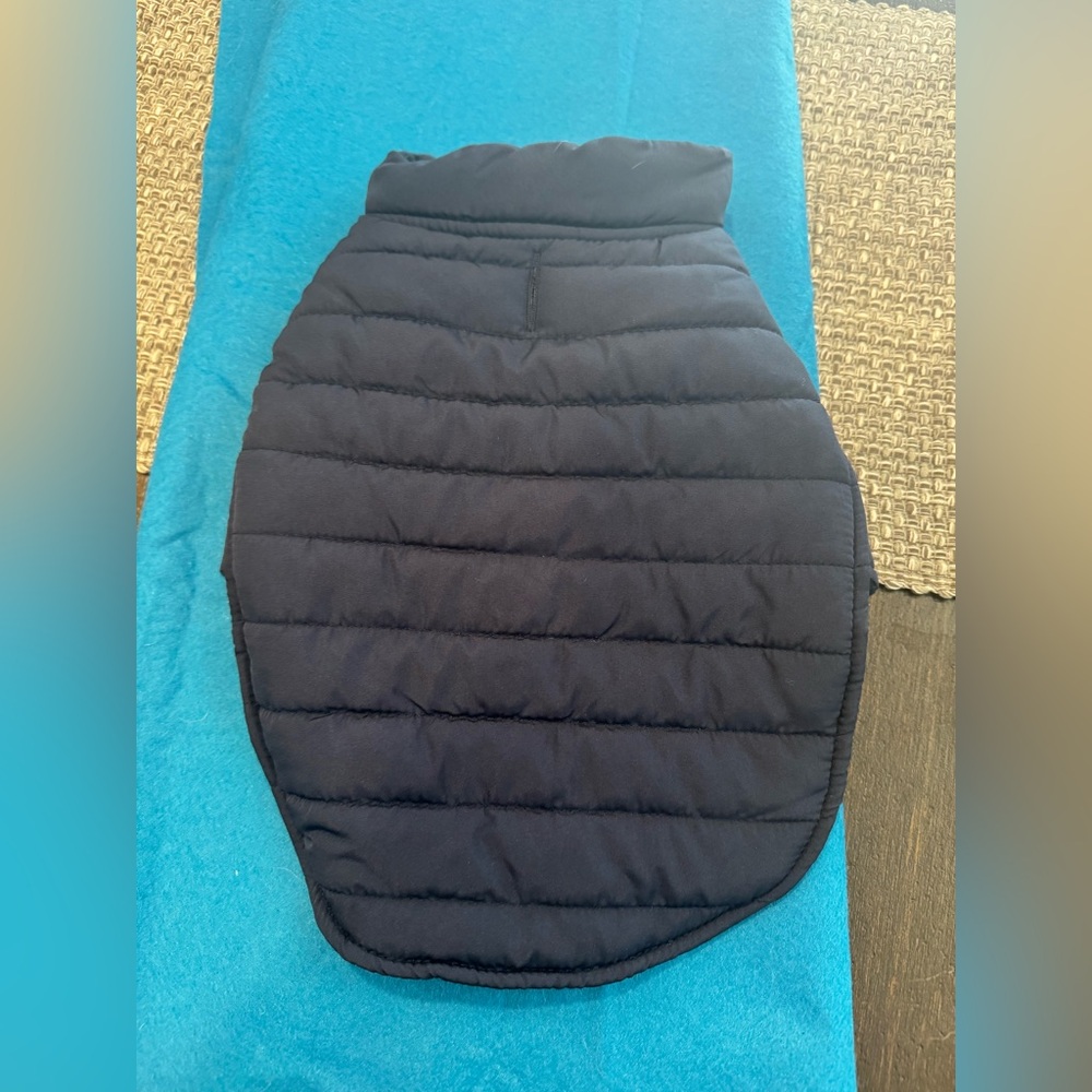 NWOT Sonoma Navy Dog Coat